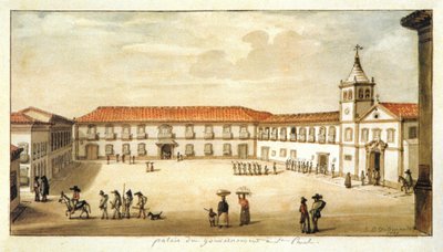Government Palace of São Paulo by Jean Baptiste Debret